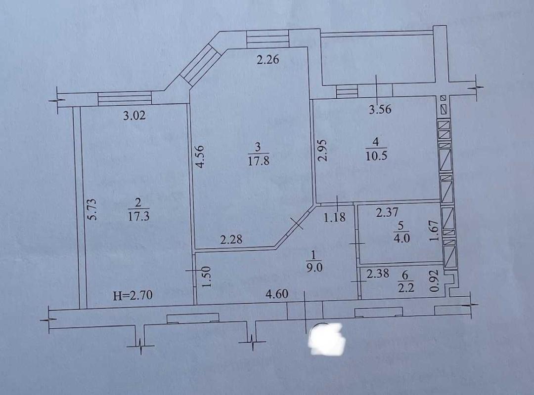 Продаж 2 кімнатної квартири 62 кв. м, Черновський пров. (Володарського)