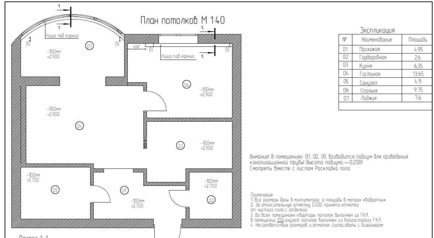 Sale 1 bedroom-(s) apartment 50 sq. m., Botanichny Lane