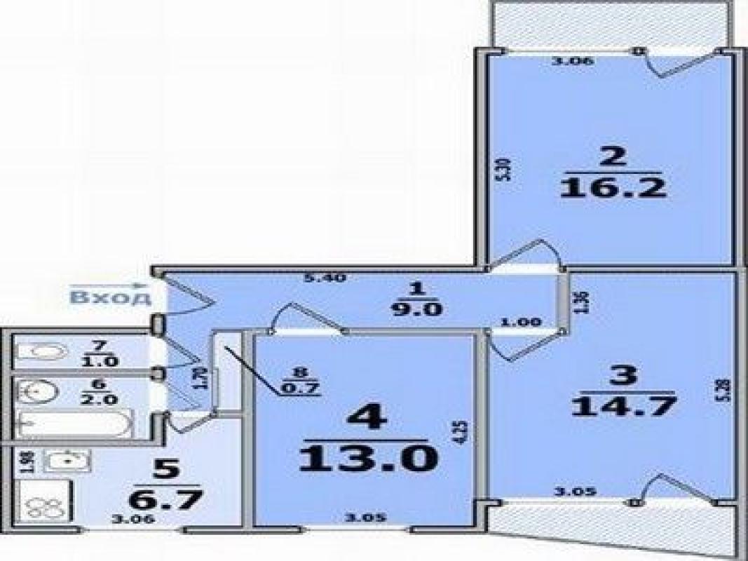 Продажа 3 комнатной квартиры 64 кв. м, Гвардейцев-Широнинцев ул. 111