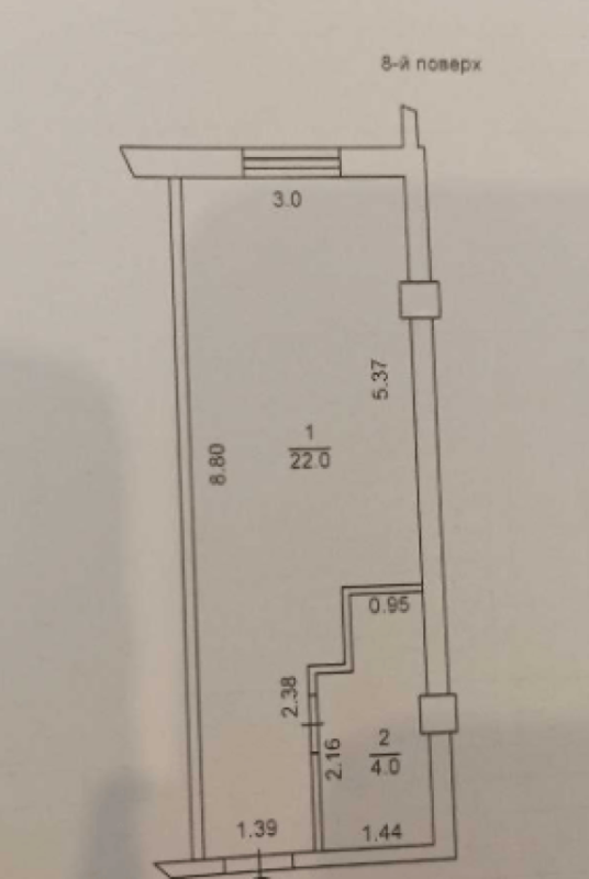 Продажа 1 комнатной квартиры 26 кв. м, Ярославская ул. 25а