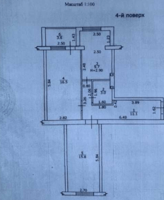 Продаж 2 кімнатної квартири 59 кв. м, Біблика вул. (2-ї П’ятирічки) 4