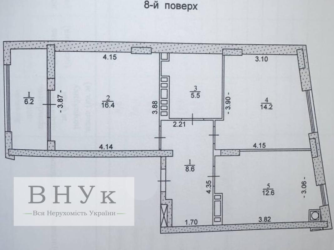 Продажа 2 комнатной квартиры 63 кв. м, Черновицкая ул. 11