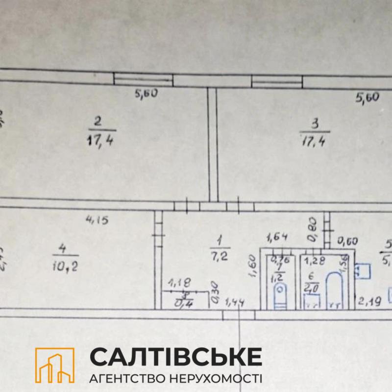 Sale 3 bedroom-(s) apartment 62 sq. m., Svitla Street 27а