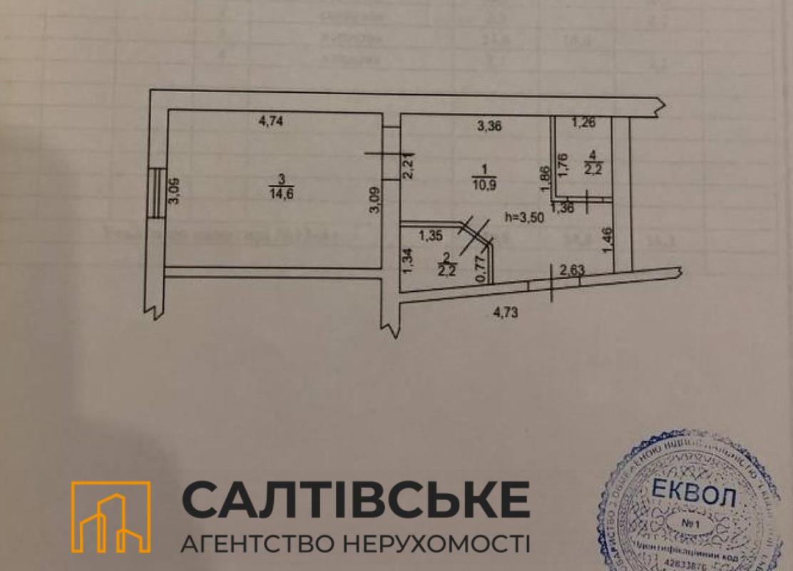 Sale 1 bedroom-(s) apartment 30 sq. m., Pletnivsky Lane 13