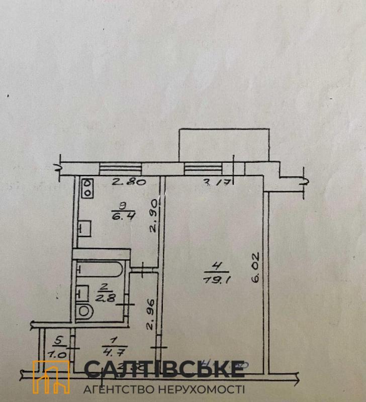 Sale 1 bedroom-(s) apartment 36 sq. m., Hvardiytsiv-Shyronintsiv Street 54