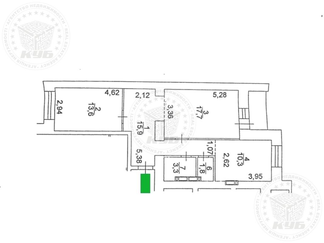 Продажа 2 комнатной квартиры 64 кв. м, Академика Вернадского бульв. 24