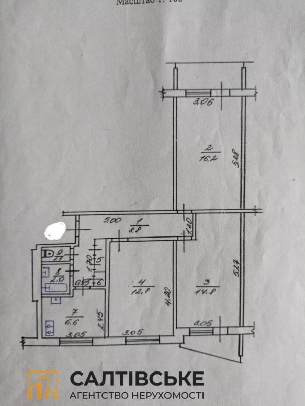 Sale 3 bedroom-(s) apartment 64 sq. m., Akademika Pavlova Street 132г