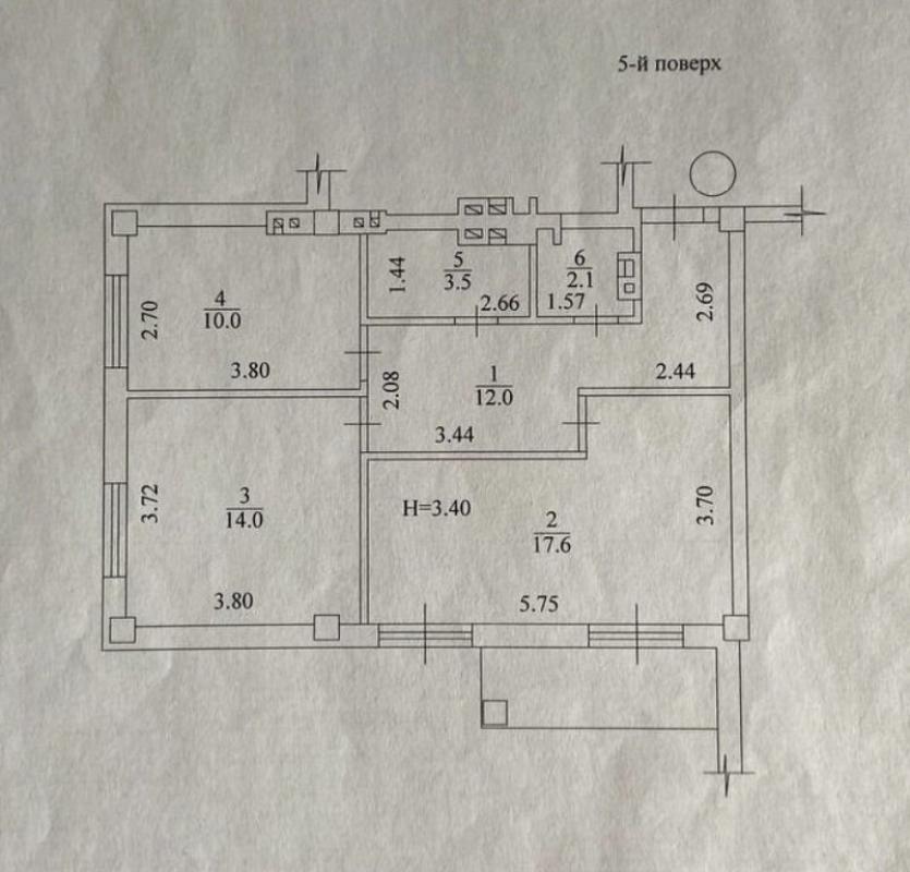 Sale 2 bedroom-(s) apartment 61 sq. m., Profesorska Street 6