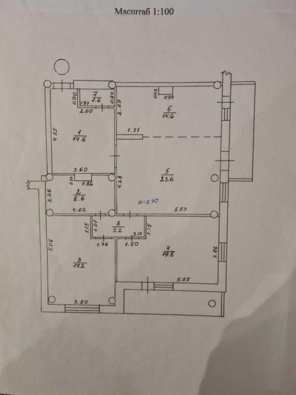 Sale 3 bedroom-(s) apartment 107 sq. m., Oleksiyivska Street 1б