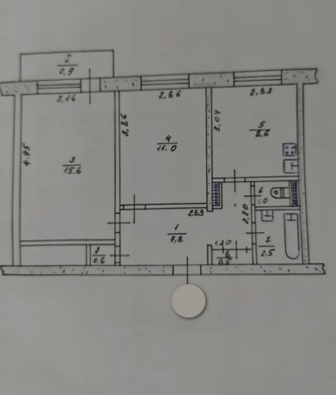 Продажа 2 комнатной квартиры 48 кв. м, Киевская ул. 5