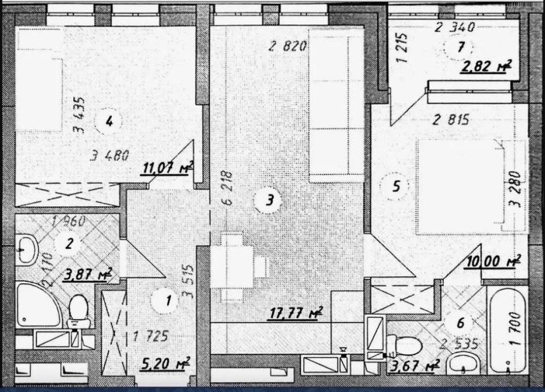 Продажа 2 комнатной квартиры 54 кв. м, Фёдора Эрнста ул.