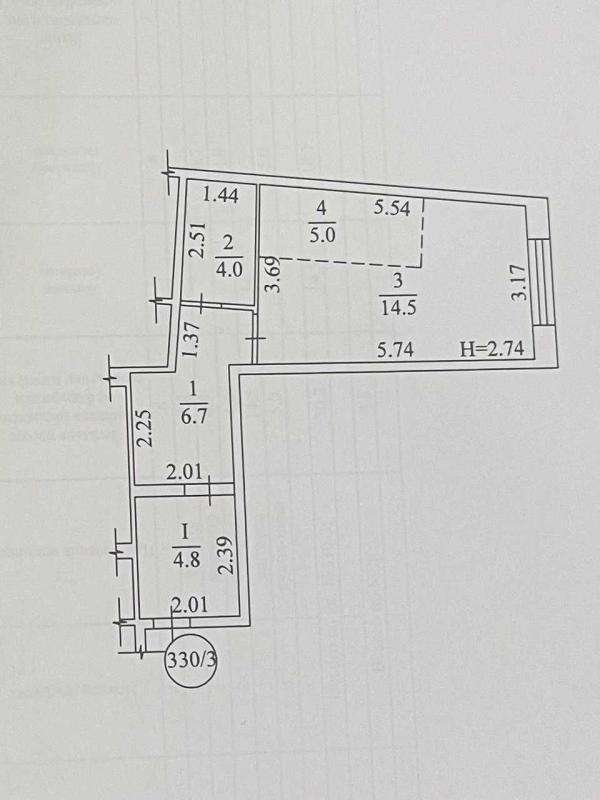 Sale 1 bedroom-(s) apartment 30 sq. m., Baltiiskyi lane 3