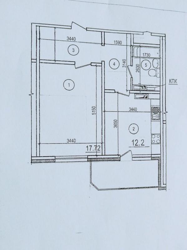 Продаж 1 кімнатної квартири 51 кв. м, Моторний пров.