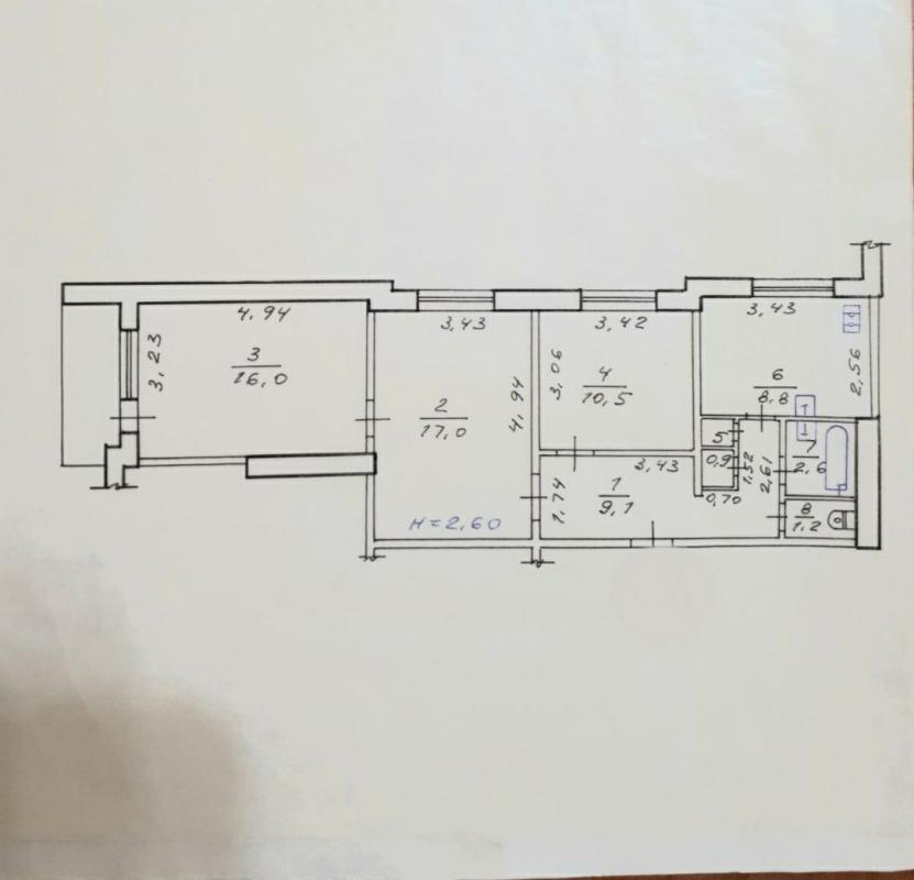 Продажа 3 комнатной квартиры 67 кв. м, Клочковская ул. 152а