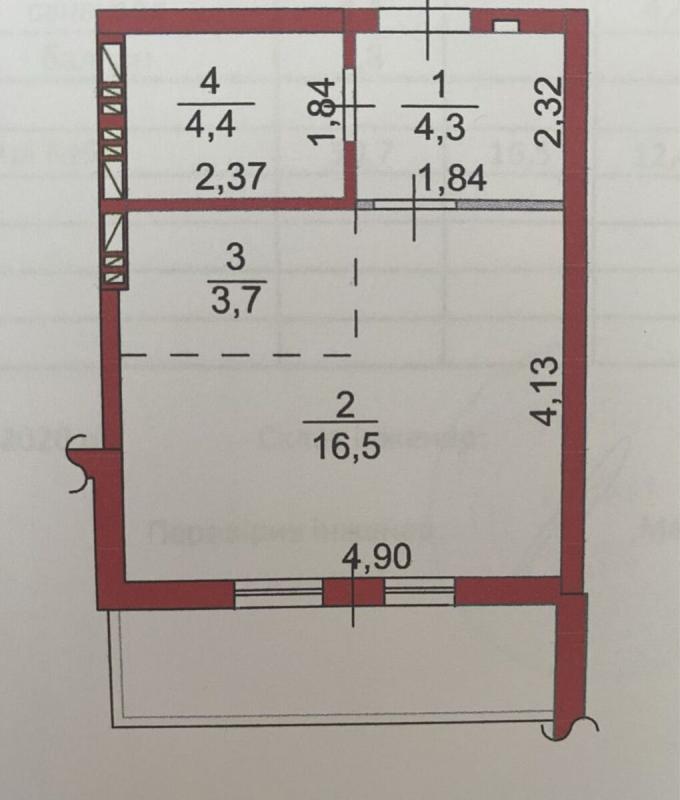 Продаж 1 кімнатної квартири 31 кв. м, Метрологічна вул.