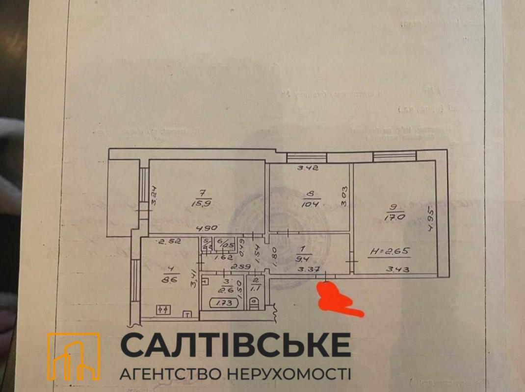 Продаж 3 кімнатної квартири 67 кв. м, Наталії Ужвій вул. 92