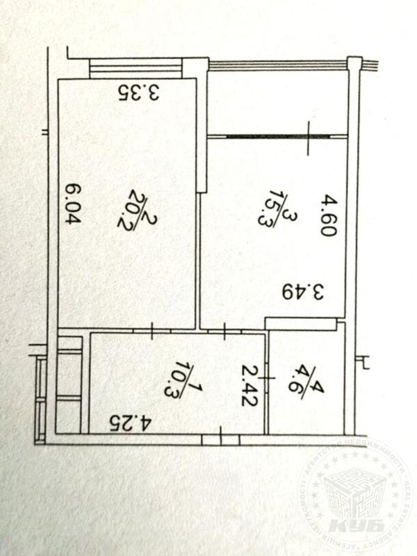 Sale 2 bedroom-(s) apartment 55.7 sq. m., Vasylia Tiutiunnyka Street (Anri Barbiusa Street)