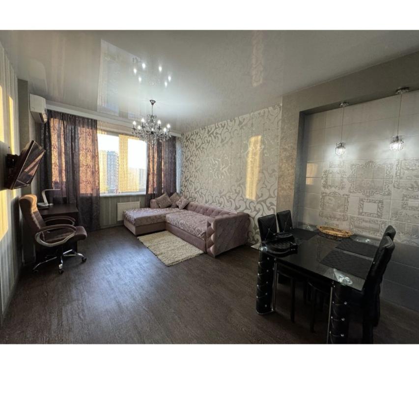 Long term rent 1 bedroom-(s) apartment Dniprovska Embarkment 14