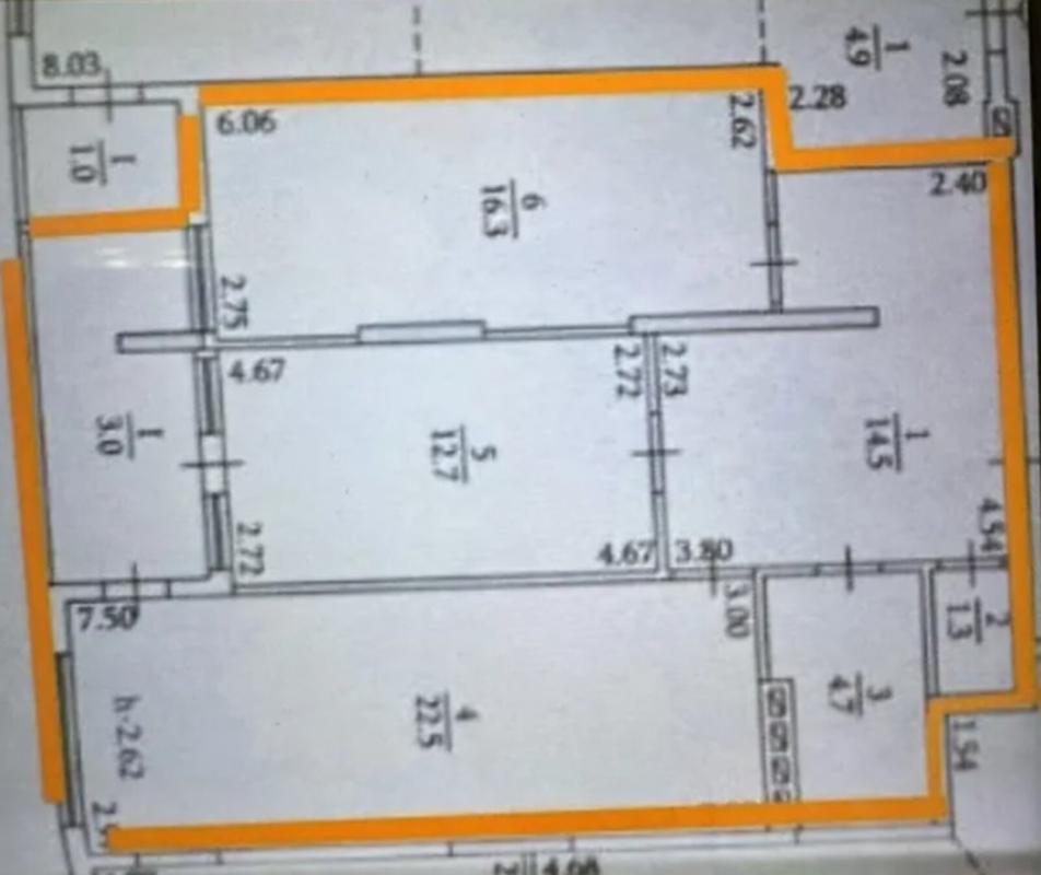 Продажа 3 комнатной квартиры 75 кв. м, Киевская ул. 12