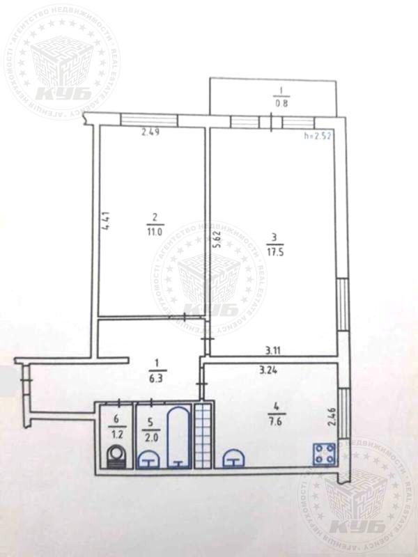 Продаж 2 кімнатної квартири 46 кв. м, Гарматна вул. 38