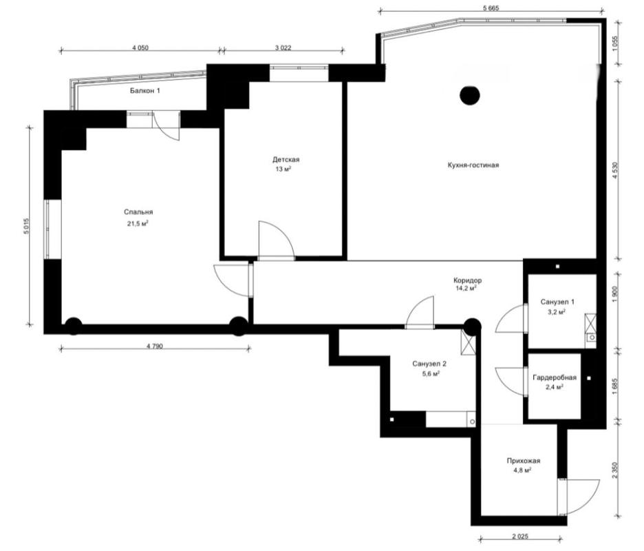 Продажа 3 комнатной квартиры 100 кв. м, Мирослава Мисли ул. (Целиноградская) 58а