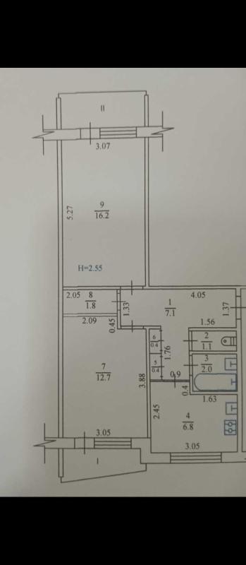 Продаж 2 кімнатної квартири 53 кв. м, Фесенківський в’їзд 8