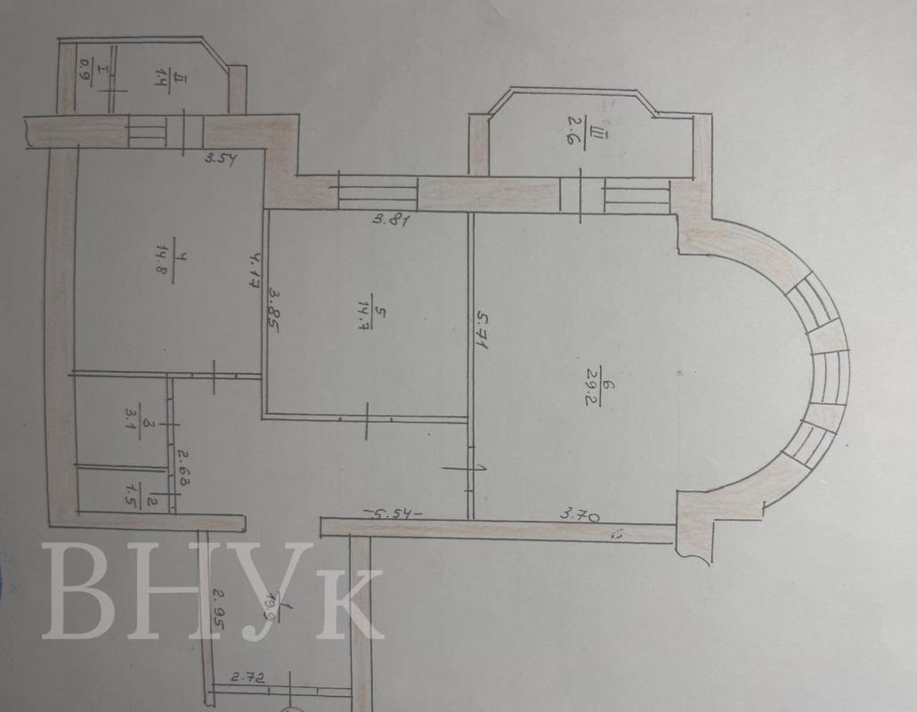 Продаж 2 кімнатної квартири 88 кв. м, Карпенка вул. 5