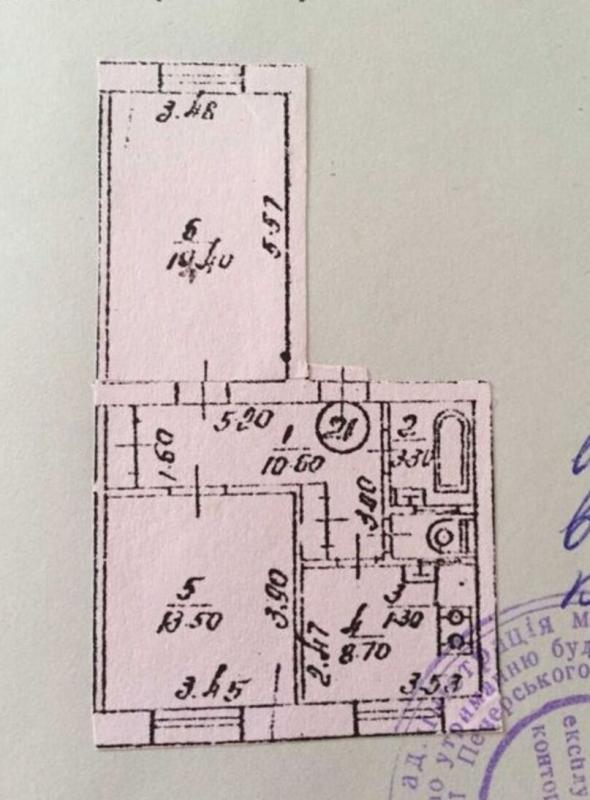 Продаж 2 кімнатної квартири 56 кв. м, Лабораторний пров. 22