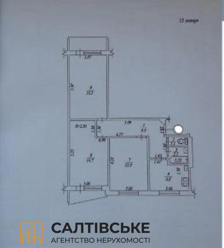 Продаж 3 кімнатної квартири 67 кв. м, Краснодарська вул. 173