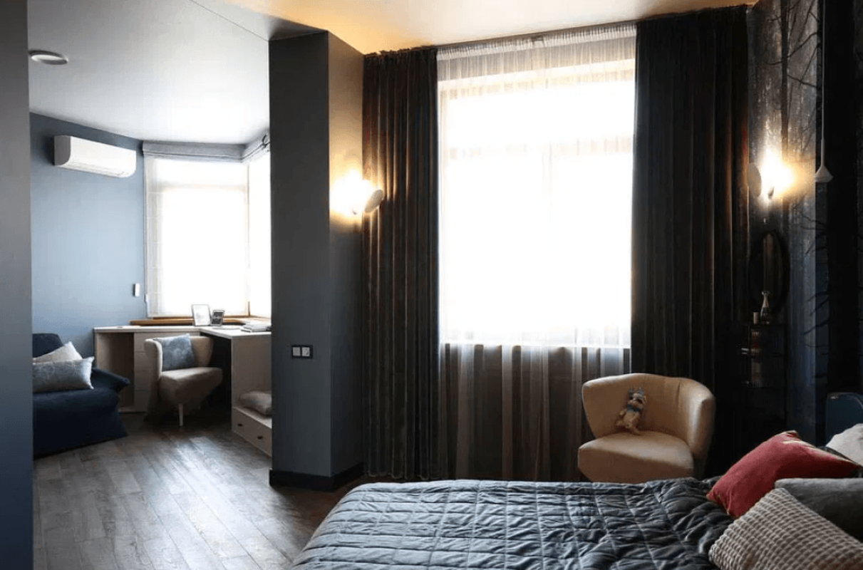 Long term rent 2 bedroom-(s) apartment Bohdana Khmelnytskoho Street 58а