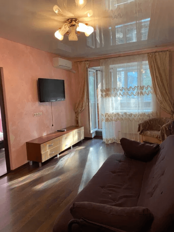 Long term rent 2 bedroom-(s) apartment Serhiia Yesenina Street 9