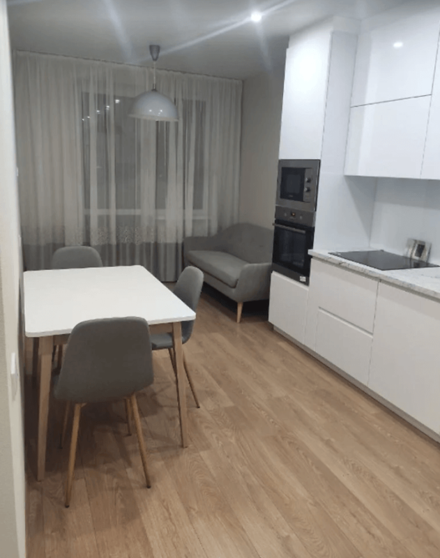 Long term rent 1 bedroom-(s) apartment Peremohy Avenue